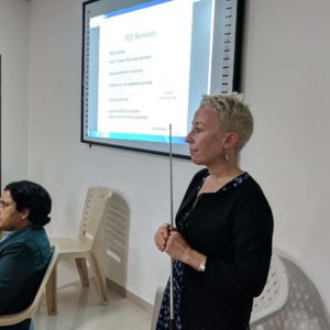 Brainstorming session conducted with Principals and HODs of KSV with LAPIN -AMK Ms. Teresa Chen and Ms. Marika Saranne