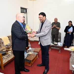 MOU Proposal Meeting with Life Chiropractic College West CA, USA President Mr.Ronald Oberstein