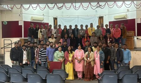 Pre-placement workshop was organized and conducted at Shri M M Patel Institute of Science and Research for the students of MSc Chemistry