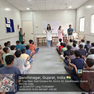 Learning English the Fun Way at SVKM Boys’ Hostel