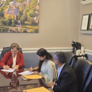 Kadi Sarva Vishwavidyalaya Signs MoU with Hood College, USA to Launch Global Entrepreneurship Certificate Program