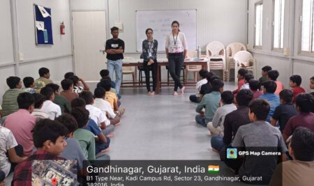 Spoken English Session at SVKM Boys’ Hostel Brings Learning to Life