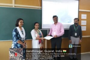 An orientation program of the Department of International Relations, SVKM, Communication Skills and iSEP Cell, KSV and Mental Health and Wellbeing Department, SVKM was organized by MIPLVS Institute of Social Work at the S3 Class of MSW Department, Sector-15 on 24th November 2025.  A total of 20 students were imparted information regarding the three departments and their work.