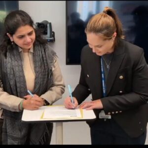 MoU with the University of Kent, the UK