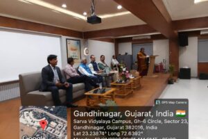 Career Guidance and Mentorship Session with Mr. Christopher Turillo at Kadi Sarva Vishwavidyalaya