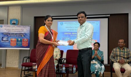 Three-Day Pre-Placement Training on Digital Resume and Interview Skills Conducted at Ashvinbhai A. Patel Commerce College