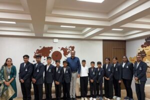 SVKM Students Take Flight for an Inspiring Learning Journey at Chaucer College, UK