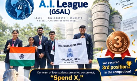Global Achievement for SVKM: Students Secure 3rd Position at GSAL, Singapore